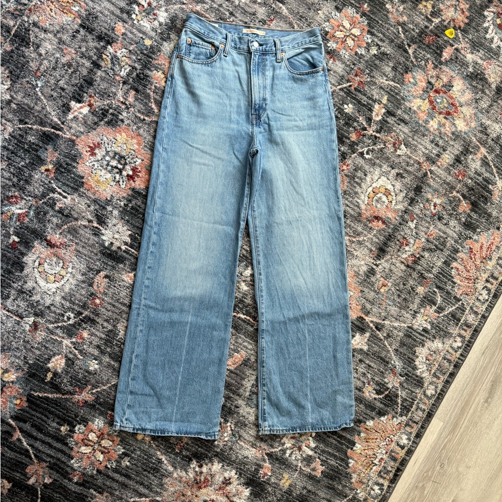 Premium Ribcage Wide Leg Jean